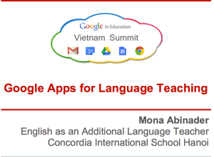 Google Apps in Language Teaching